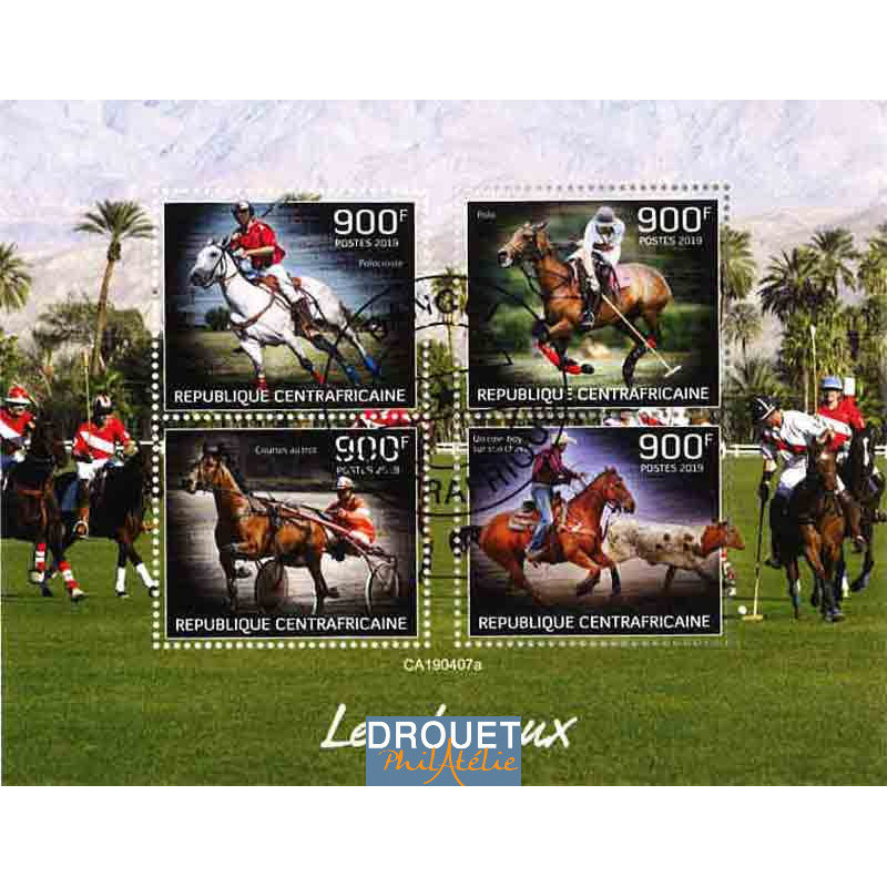 Centrafrique Yvert N° 6294-6297