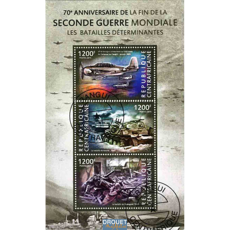 Centrafrique Yvert N° 3906/3909