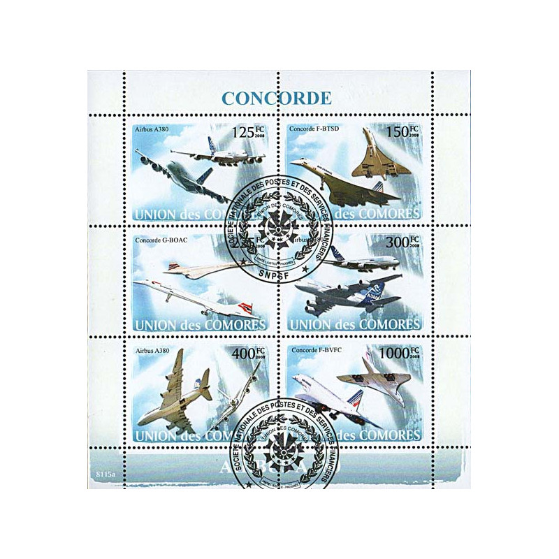 Comores Yvert N° 1285/90