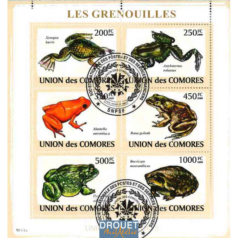 Comores Yvert N° 1519-1524