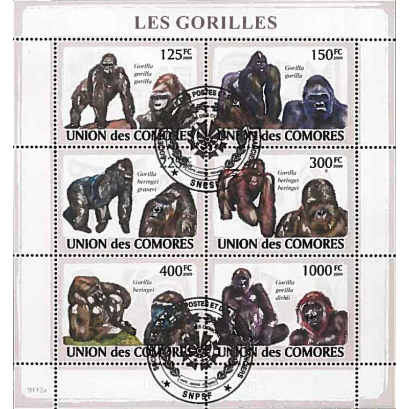 Comores Yvert N° 1471/1476