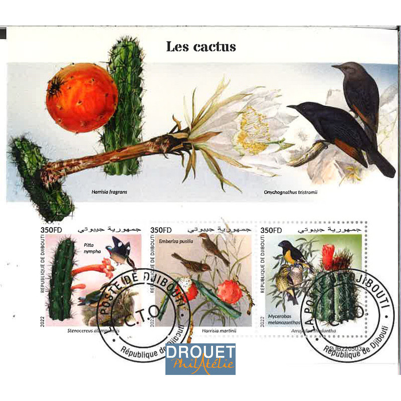 Djibouti Yvert N° 4350-4352