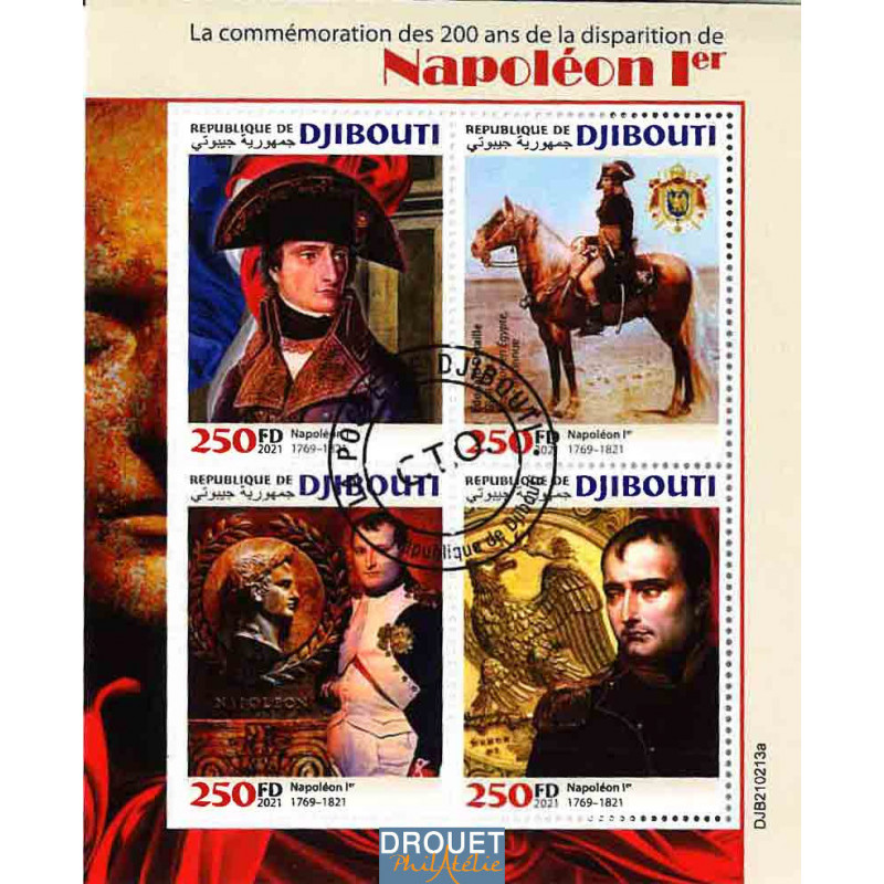 Djibouti Yvert N° Djiboutienewnapoleon