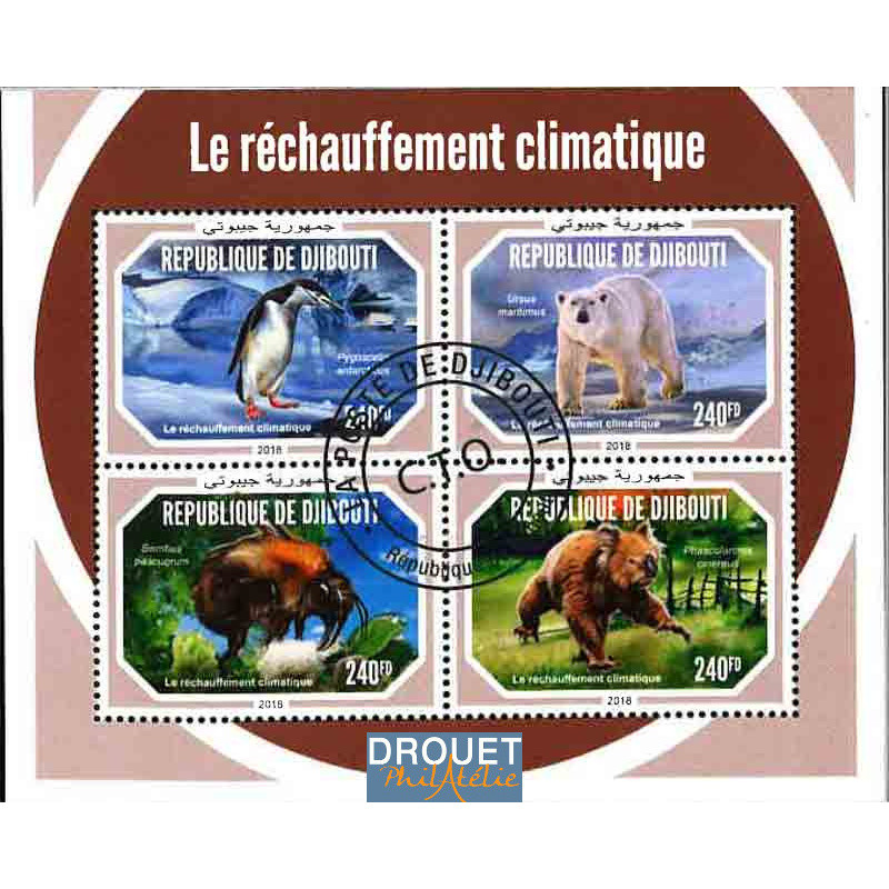 Djibouti Yvert N° 1595/1598