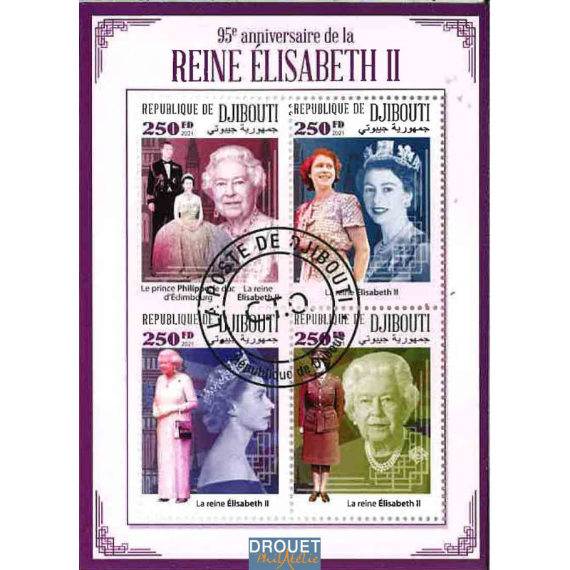 Djibouti Yvert N° 3421-3424