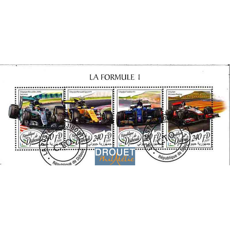 Djibouti Yvert N° 1892/1895