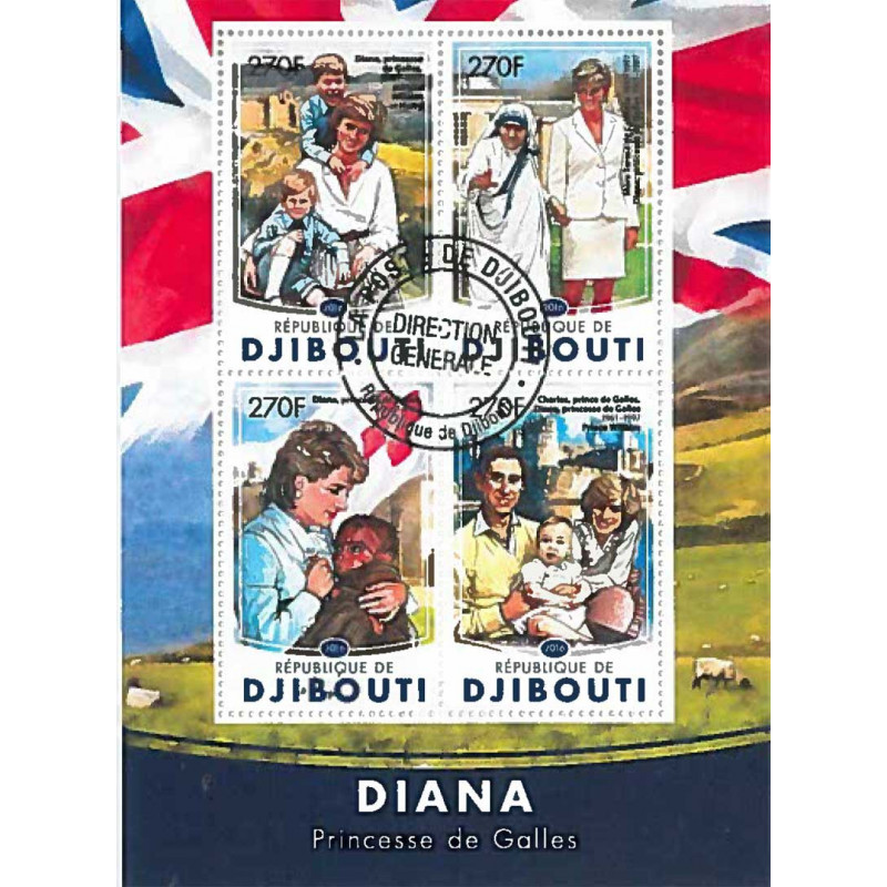 Djibouti Yvert N° 955/958