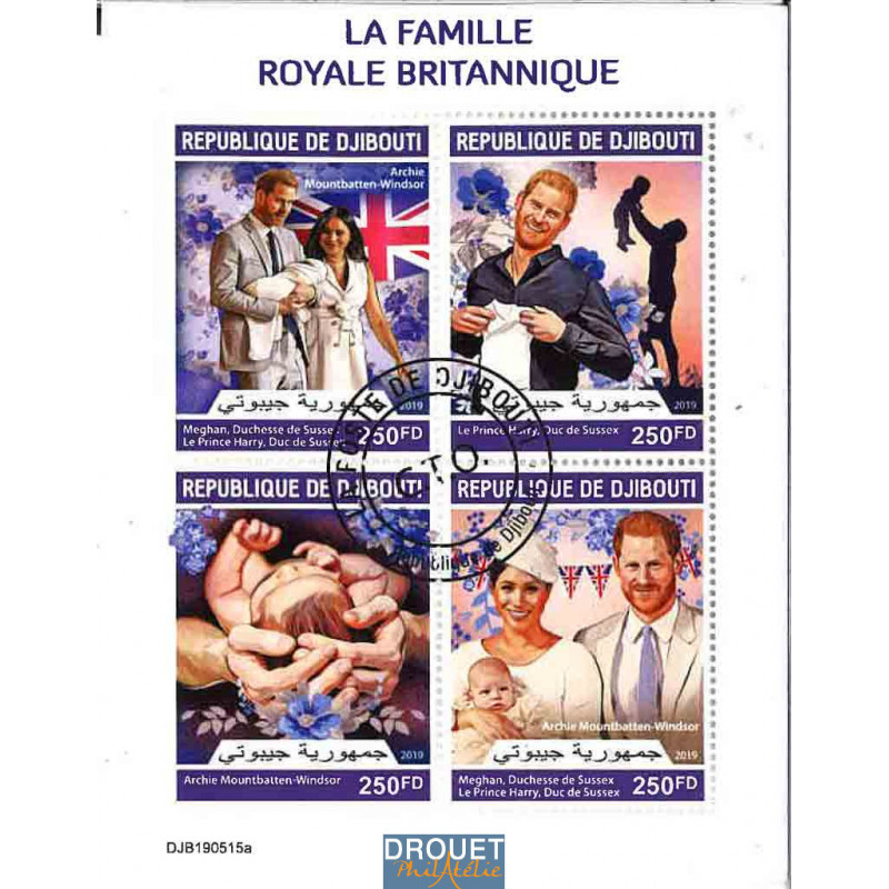 Djibouti Yvert N° 2737-2740