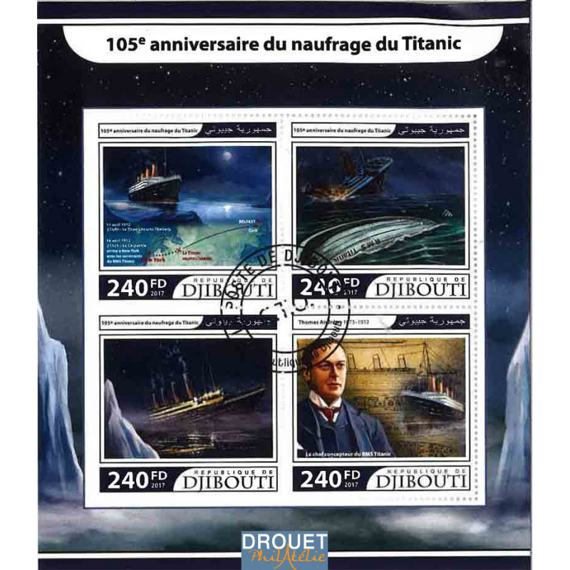 Djibouti Yvert N° 1528-1531