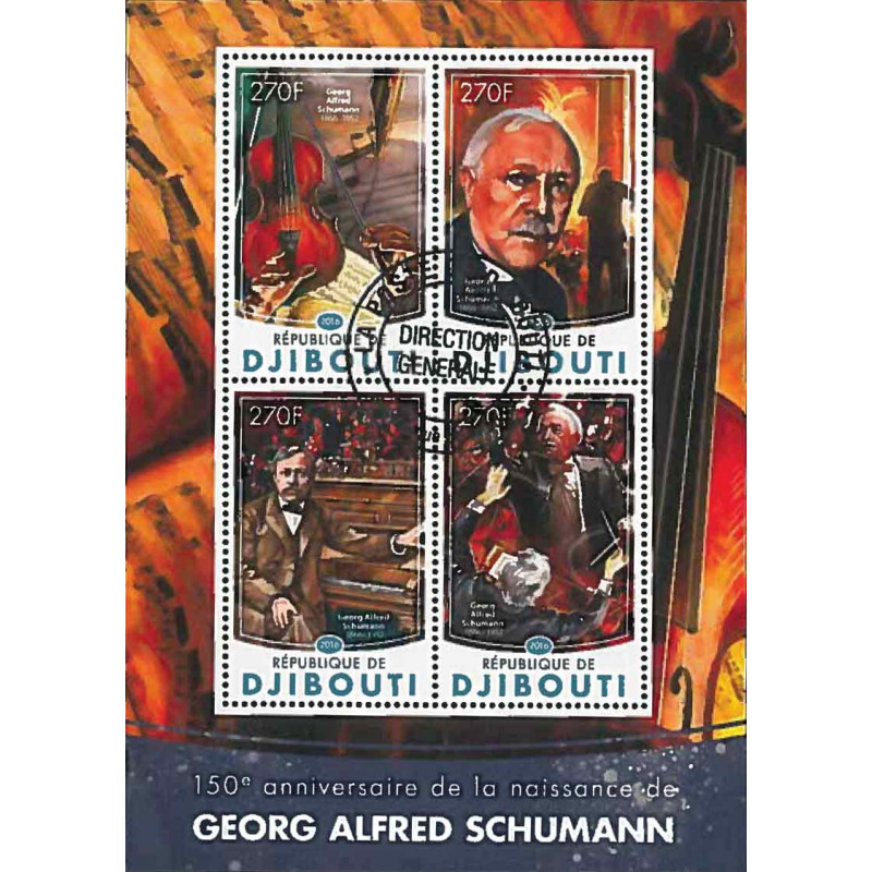 Djibouti Yvert N° 987/990