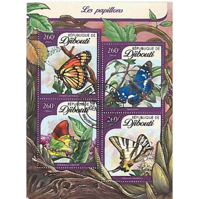 Djibouti Yvert N° 887/890