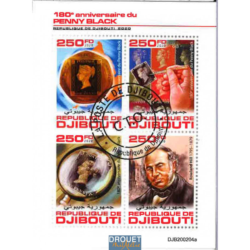 Djibouti Yvert N° 2948/2951