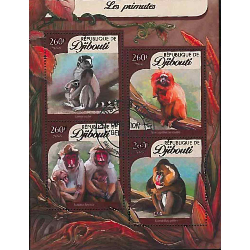 Djibouti Yvert N° 879/882