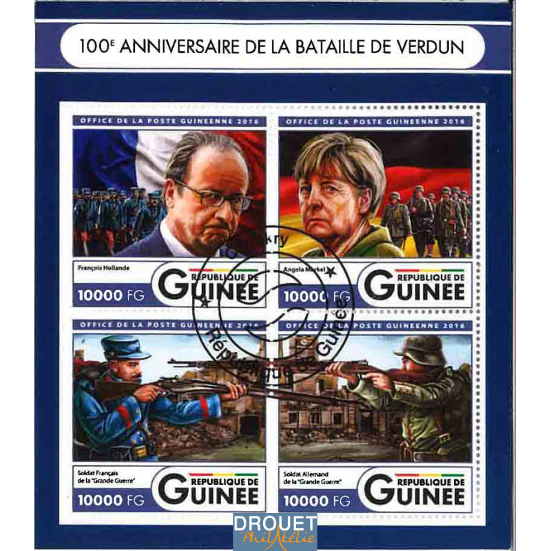Guinée Yvert N° 8397/8400