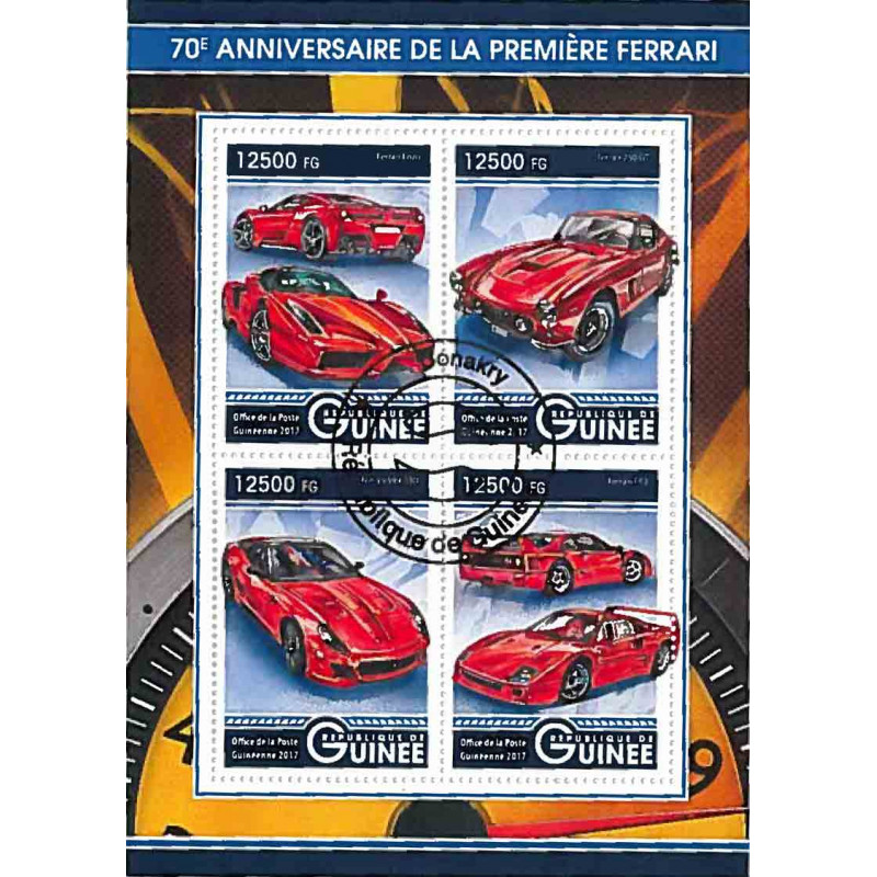 Guinée Yvert N° 8705/8708