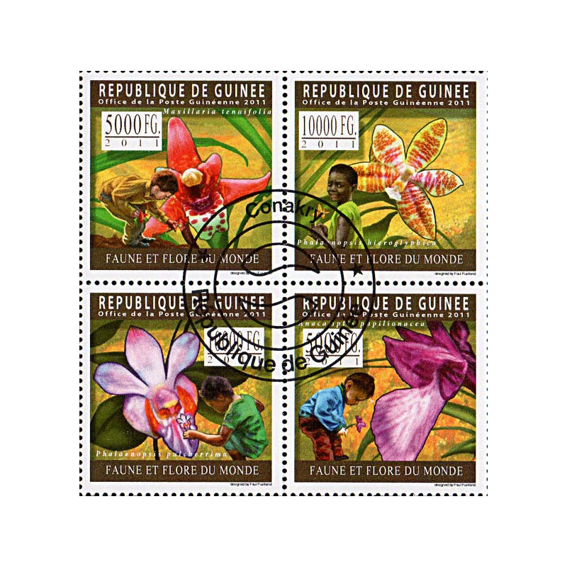 Guinée Yvert N° 5594/97