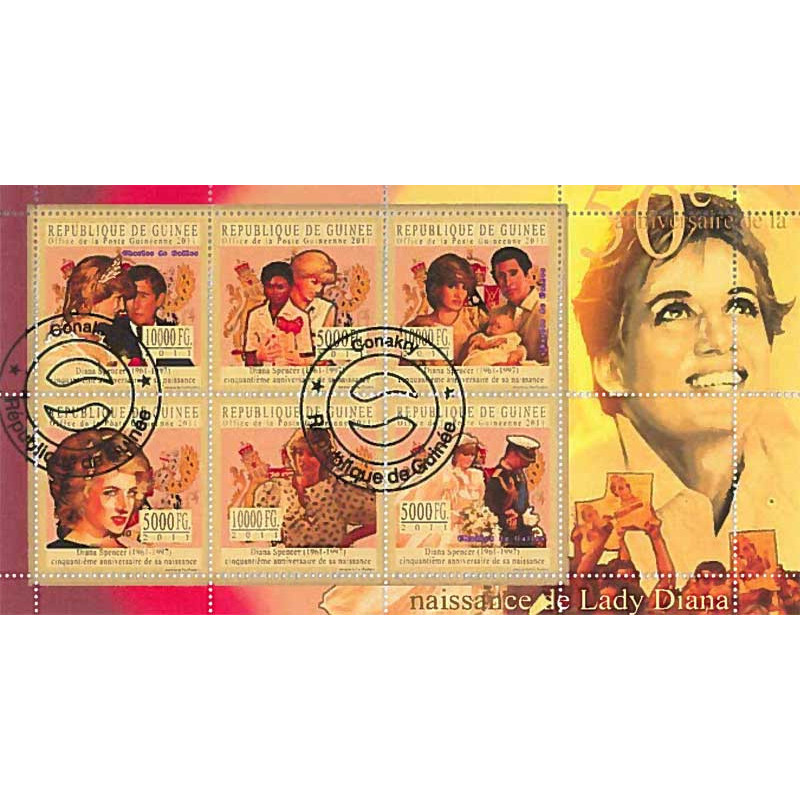 Guinée Yvert N° 5508/5513