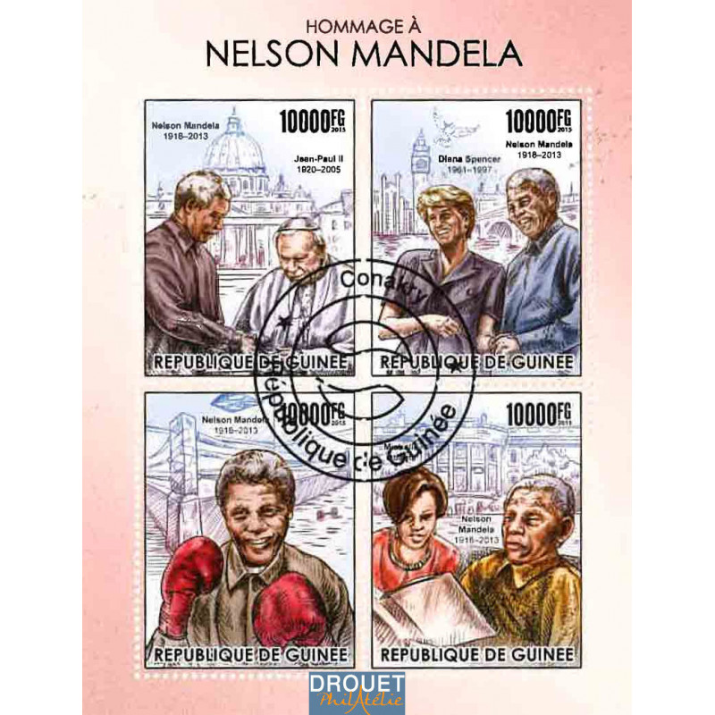 Guinée Yvert N° 7958/7961