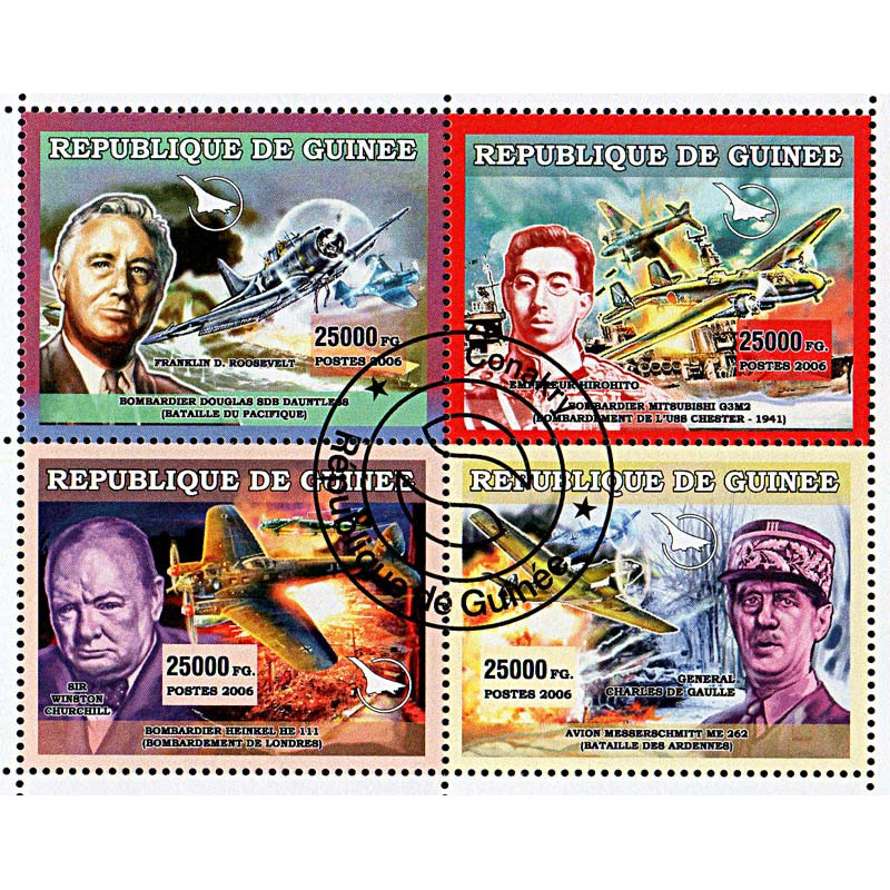 Guinée Yvert N° 2815/18