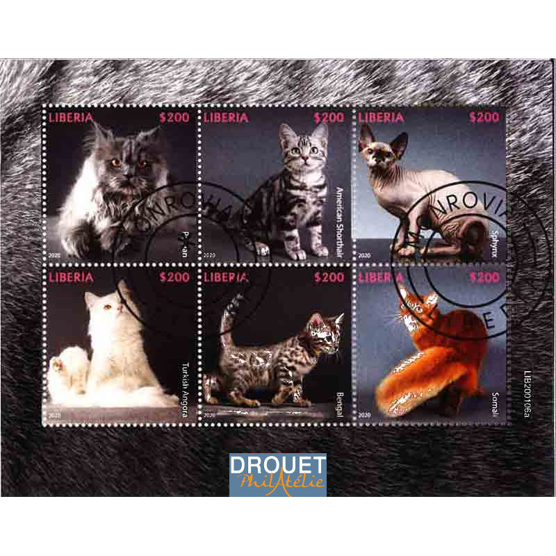 Libéria Yvert N° 6223/6228