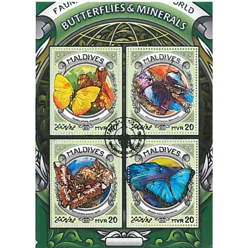 Maldives Yvert N° 5320/5323