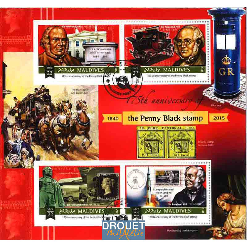 Maldives Yvert N° 4985/4988