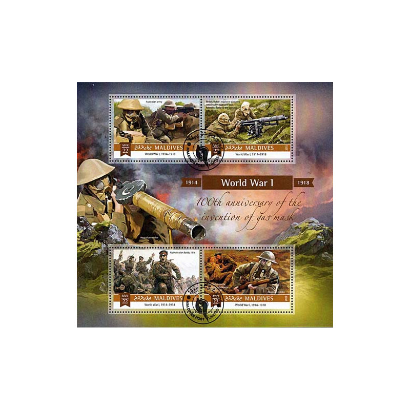 Maldives Yvert N° 4873/4876