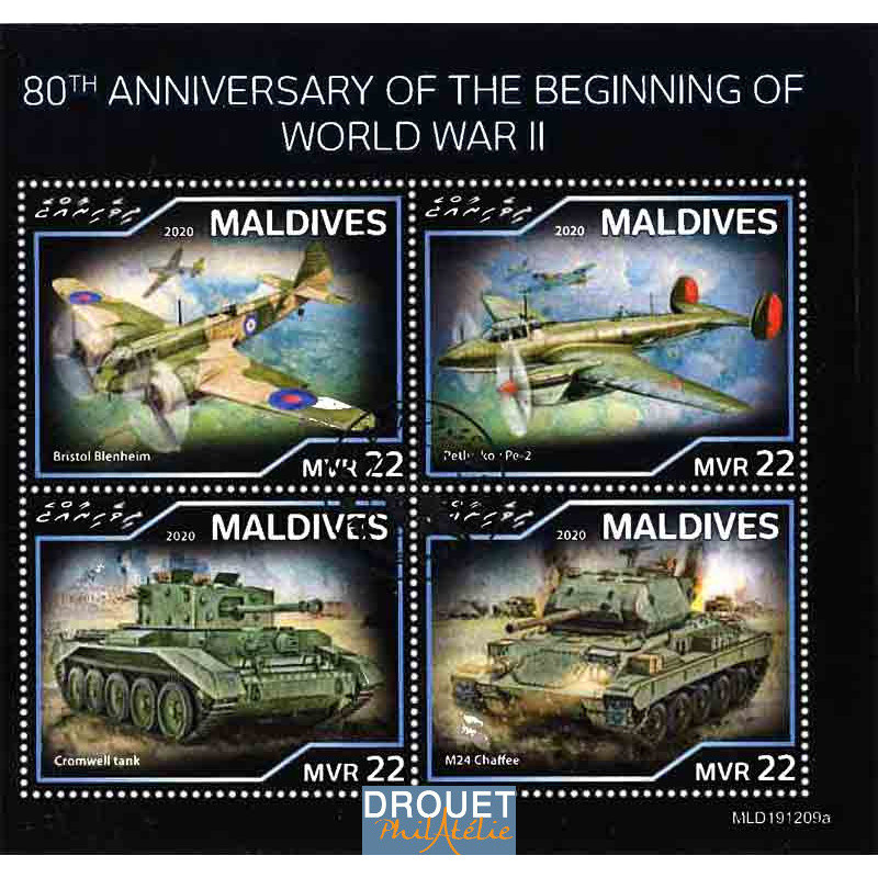 Maldives Yvert N° New 2020mld191209a