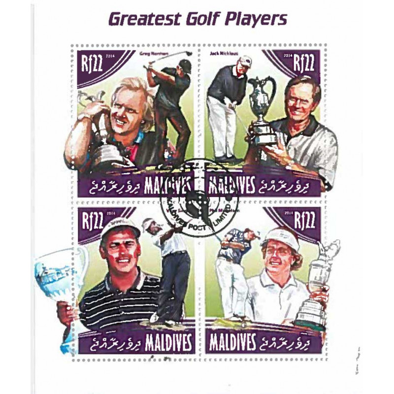 Maldives Yvert N° 4393/4396