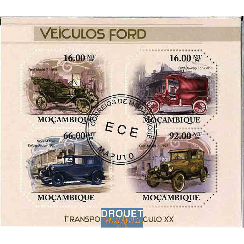 Mozambique Yvert N° 3832/3835