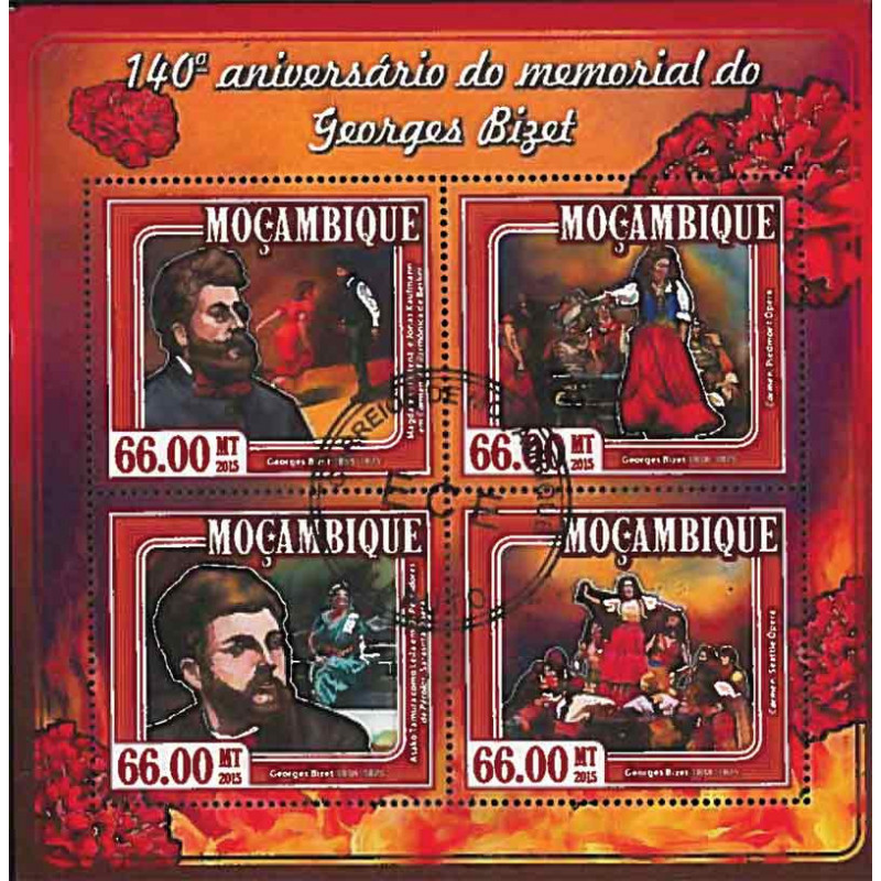 Mozambique Yvert N° 6383/6386