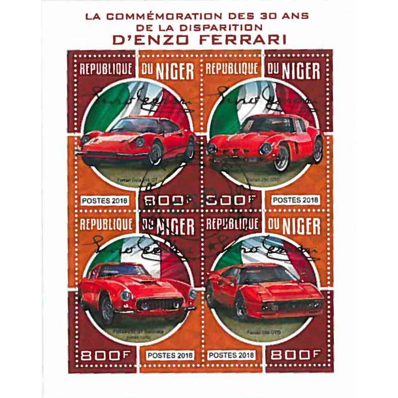 Niger Yvert N° Michel5718/5721