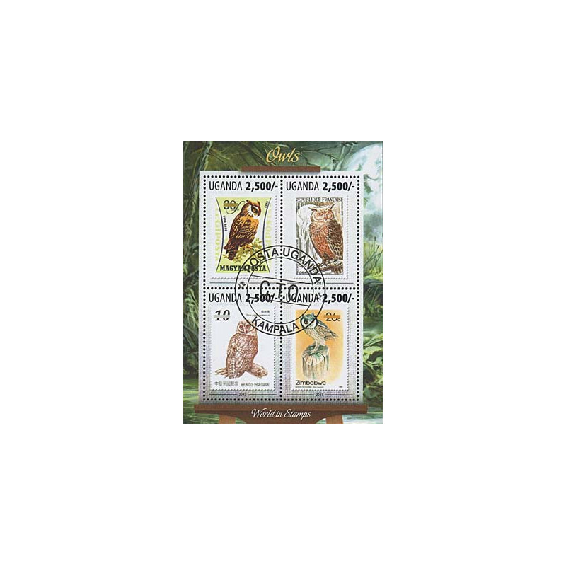 Ouganda Yvert N° 4586/89