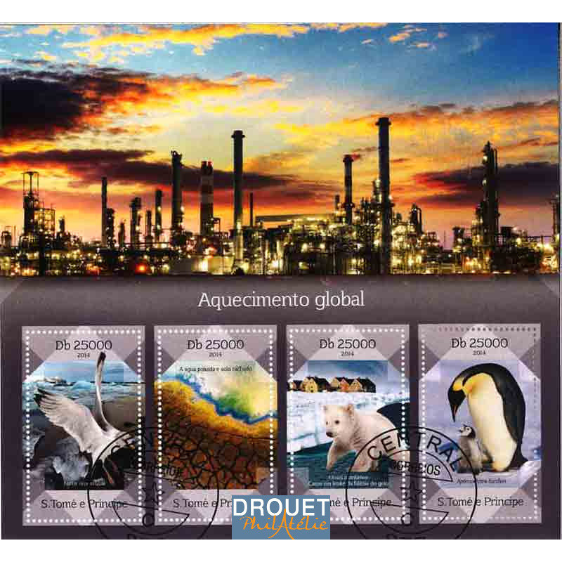 Saint Thomas Et Prince Yvert N° 4534/4537