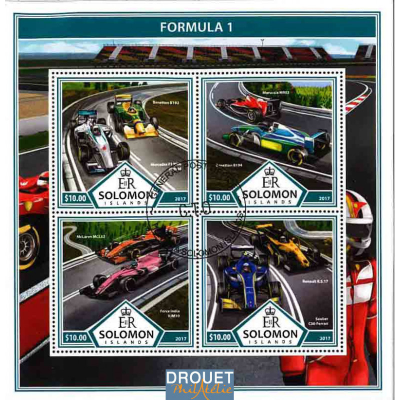 Salomon Yvert N° 3837/3840