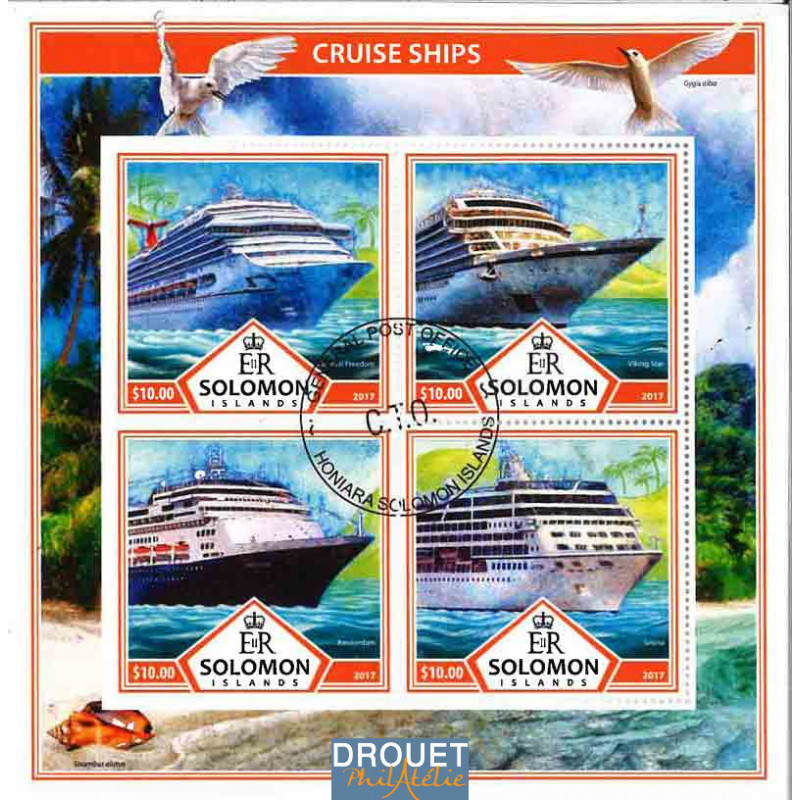 Salomon Yvert N° 3817-3820