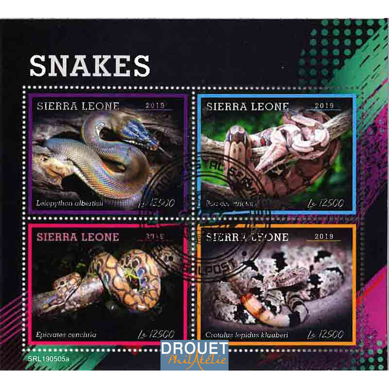 Sierra Leone Yvert N° 3569-3572