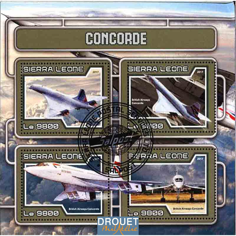 Sierra Leone Yvert N° 6853/6856