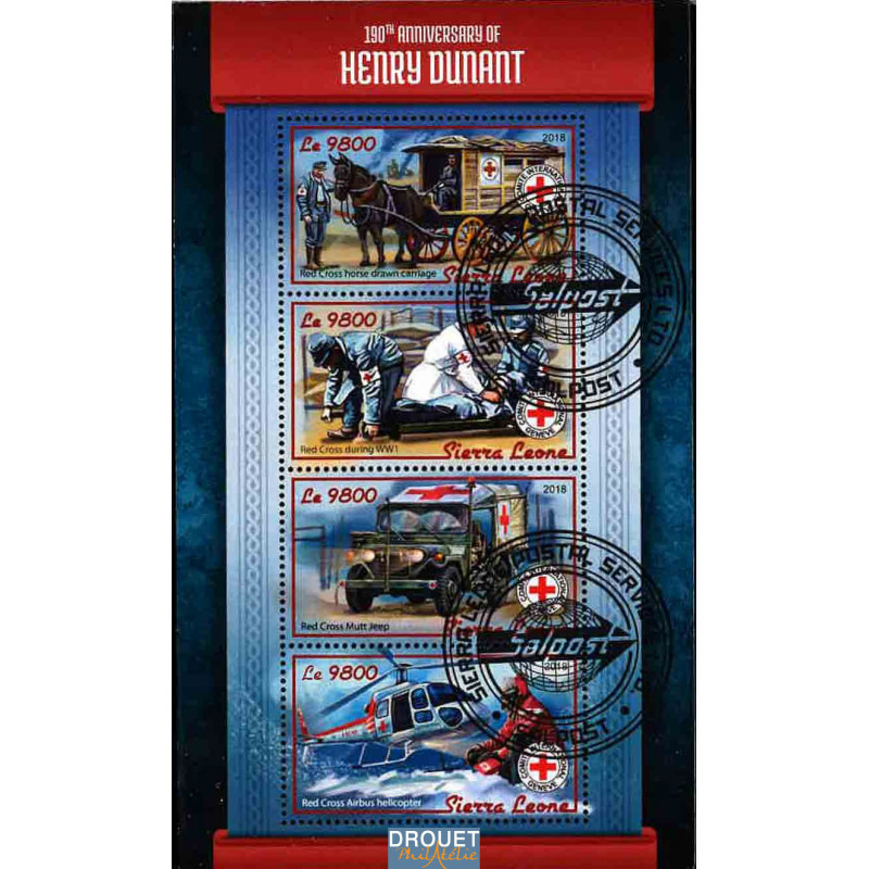 Sierra Leone Yvert N° 7677/7680