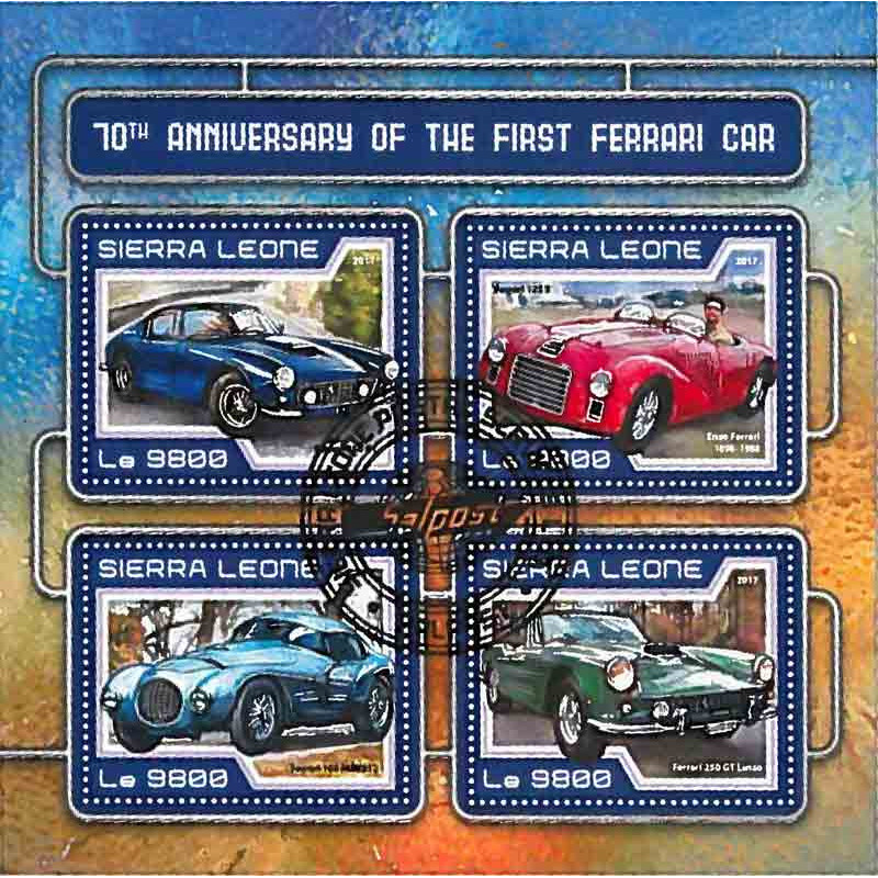 Sierra Leone Yvert N° 6909/6912