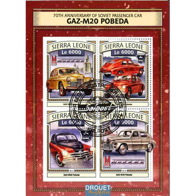 Sierra Leone Yvert N° 7409/7412