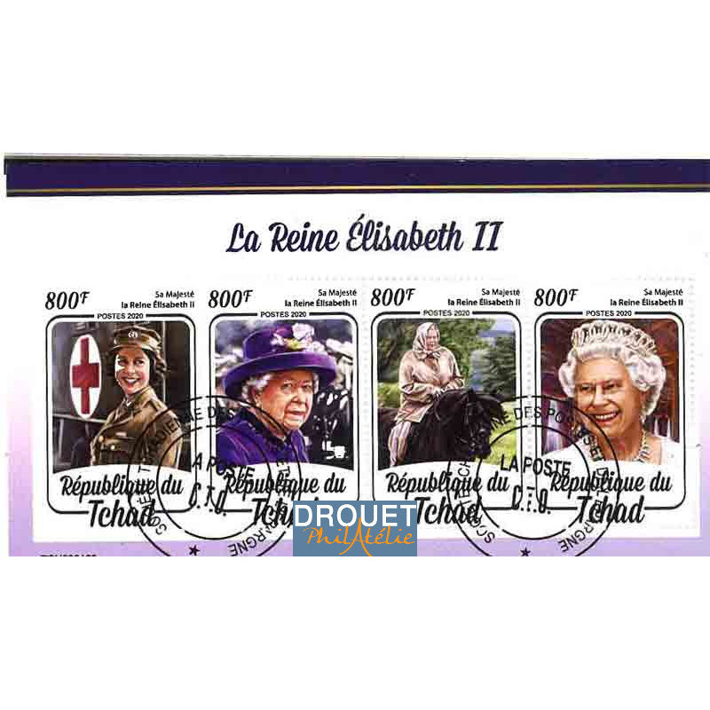 Tchad Yvert N° 2352-2355