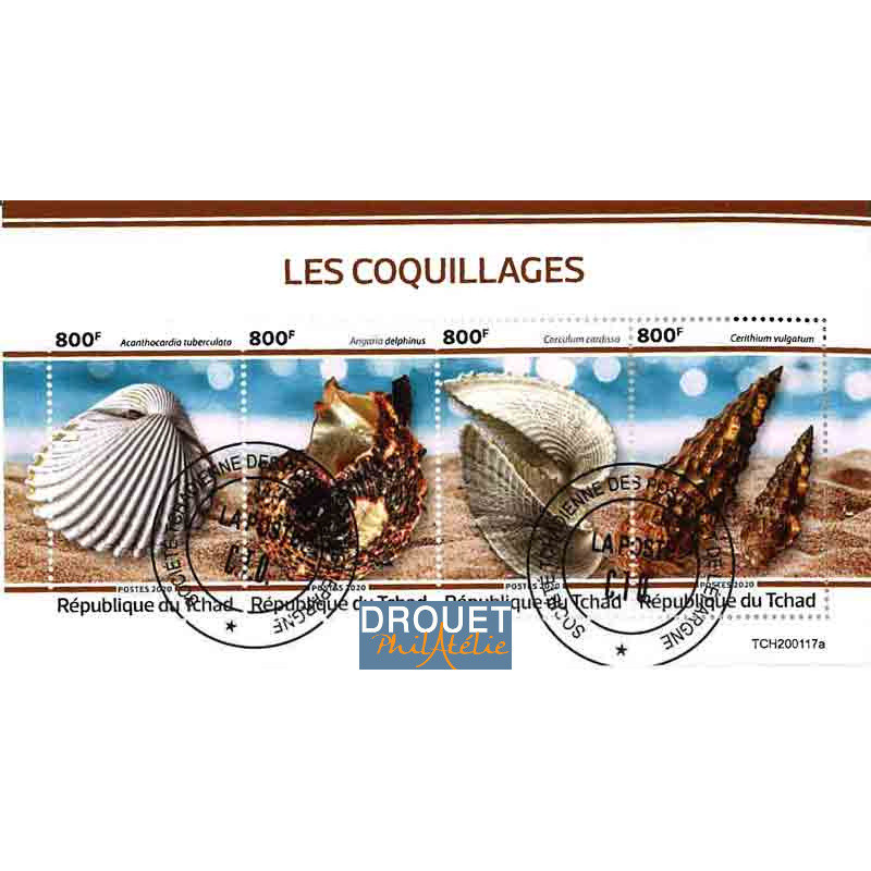 Tchad Yvert N° Tchadcoquinew2020