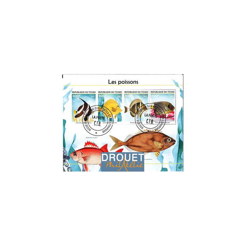 Tchad Yvert N° 3999-4002