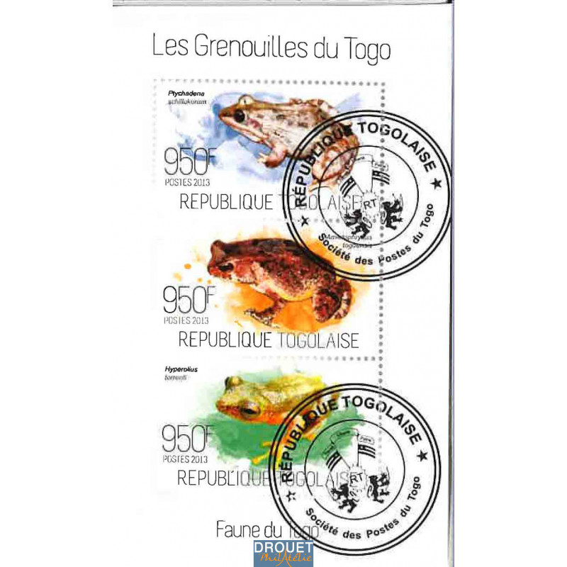 Togo Yvert N° 3499-3501