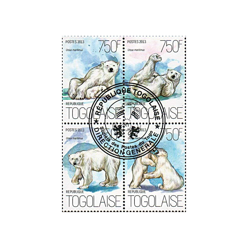 Togo Yvert N° 3653/3656