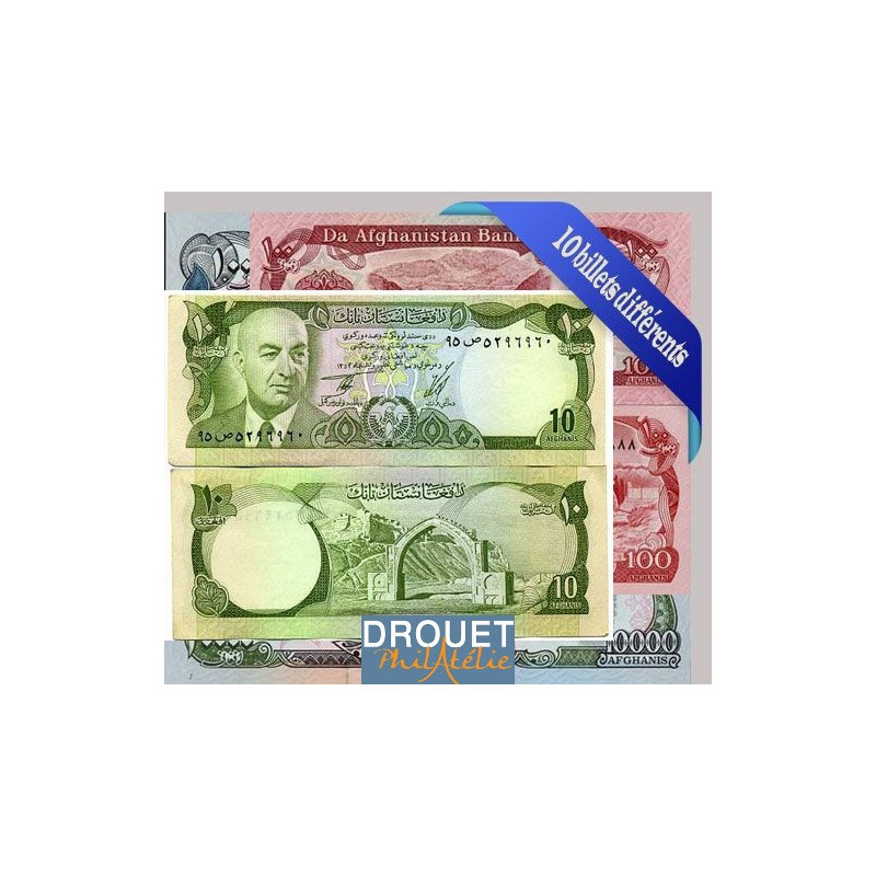 10 Billets Différents