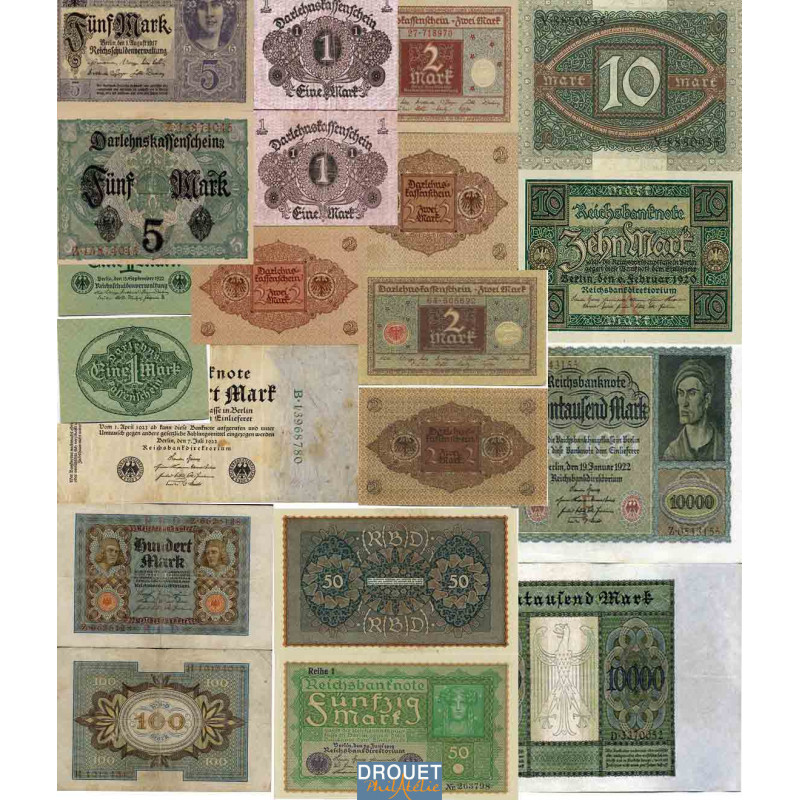 10 Billets Différents