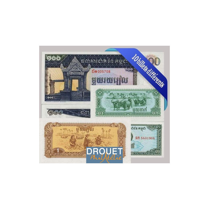 10 Billets Différents