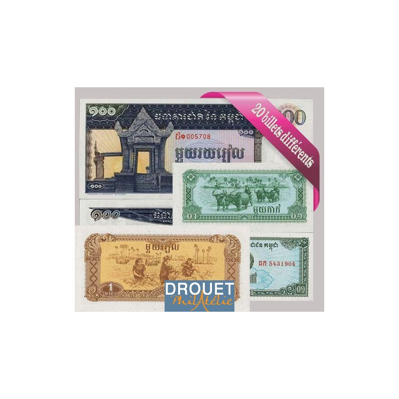 20 Billets Différents
